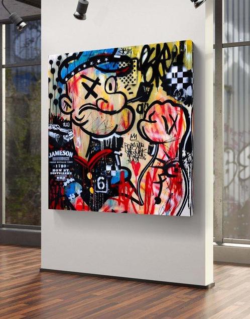LACRISS (1990) - The Big Popeye + Urban + XL, Antiek en Kunst, Kunst | Schilderijen | Modern