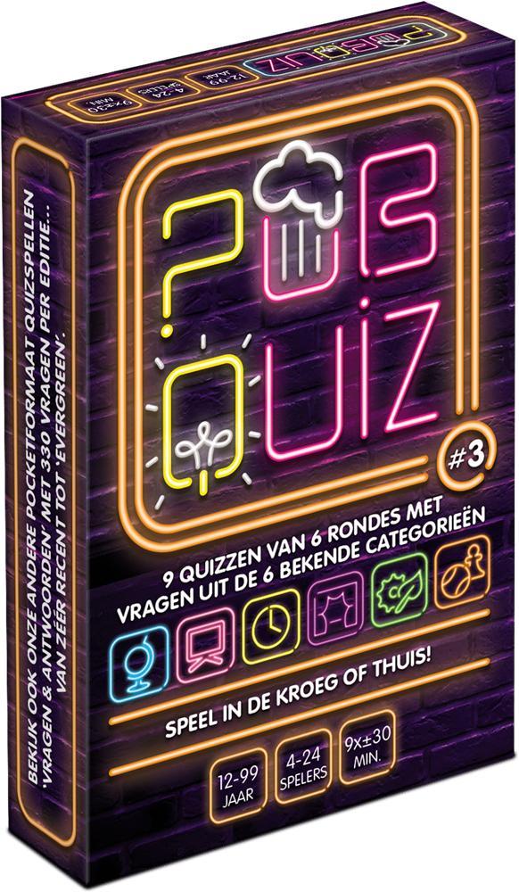 Pubquiz #3 - Kaartspel | Puzzles & Games - Kaartspellen, Hobby en Vrije tijd, Gezelschapsspellen | Kaartspellen, Nieuw, Verzenden