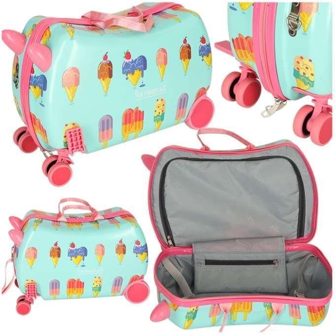 PerPhoenix Ride On Reiskoffer Kinderen ijsjes Motief 45 cm x, Sieraden, Tassen en Uiterlijk, Tassen | Reistassen en Weekendtassen