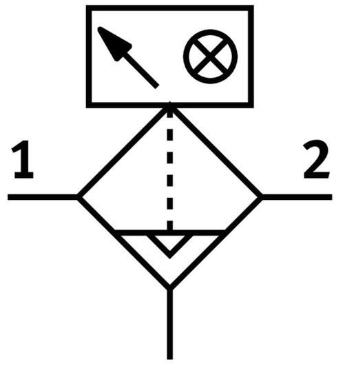 Festo Fijnfilter G1/2 2-12bar 1µm - 536847, Doe-het-zelf en Verbouw, Gereedschap | Machine-onderdelen en Toebehoren, Nieuw, Verzenden