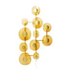 *WOONWINKEL* Kare Design Mariposa XL Wandlamp Amber Glas, Huis en Inrichting, Lampen | Wandlampen, Nieuw, Verzenden