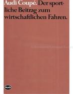 1983 AUDI COUPE BROCHURE DUITS, Boeken, Nieuw, Audi, Author