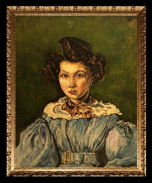 École Européene (XX) - Marie Louise de Sennegon (Daprès, Antiek en Kunst, Kunst | Schilderijen | Klassiek