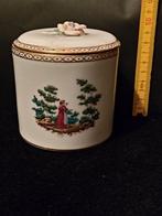 Suikerpot - Porselein - Vintage Ginori bonbonnière