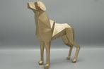 Beeldje - Golden dog - Polyresin
