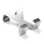 Deurhaak | 2 stuks (RVS), Huis en Inrichting, Woonaccessoires | Kapstokken, Verzenden, Nieuw