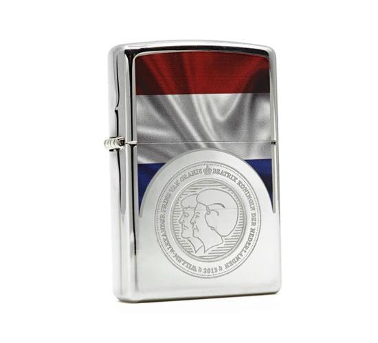 Zippo Beatrix & Willem, Verzamelen, Rookartikelen, Aanstekers en Luciferdoosjes, Aansteker, Verzenden