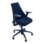 Herman Miller Sayl Bureaustoel Zwart 3D armleggers met, Ophalen of Verzenden, Gebruikt