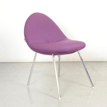 Artifort Conco design vergaderstoel, paars, 4-poot onderstel beschikbaar voor biedingen