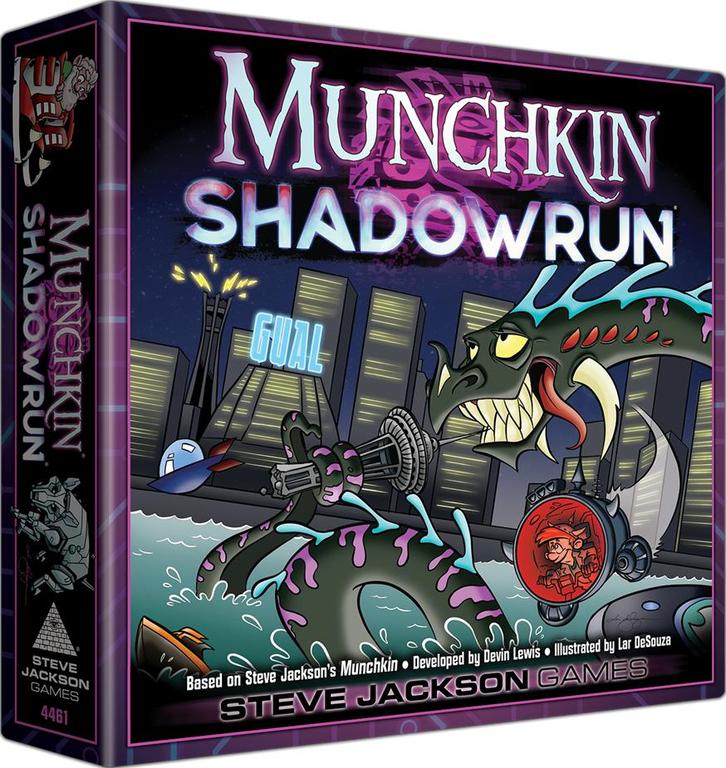 Munchkin - Shadowrun | Steve Jackson Games - Kaartspellen, Hobby en Vrije tijd, Gezelschapsspellen | Kaartspellen, Nieuw, Verzenden