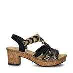 Rieker sandalen voor dames in het Zwart, Kleding | Dames, Schoenen, Verzenden, Zwart, Nieuw, Sandalen of Muiltjes