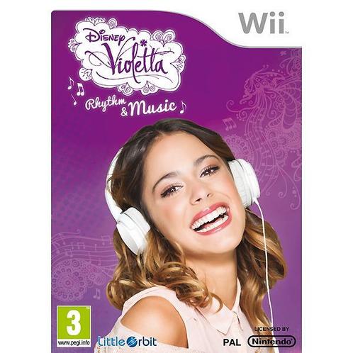 Disney Violetta: Rhythm & Music Wii Morgen in huis!, Spelcomputers en Games, Games | Nintendo Wii, 1 speler, Zo goed als nieuw
