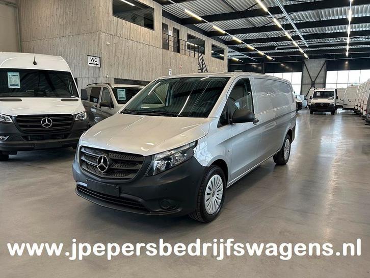 Zakelijke Lease |  Mercedes-Benz Vito 114 CDI XL Automaat /, Auto's, Bestelauto's, Onderhoudsboekje, Lease, Zwart, Automaat, Overige kleuren