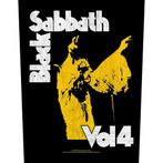 Black Sabbath - Vol 4 - Backpatch officiële merchandise, Ophalen of Verzenden, Nieuw, Kleding