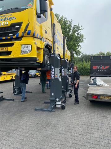 Mobiele hefkolommen Wolf voor vrachtwagen bus beschikbaar voor biedingen