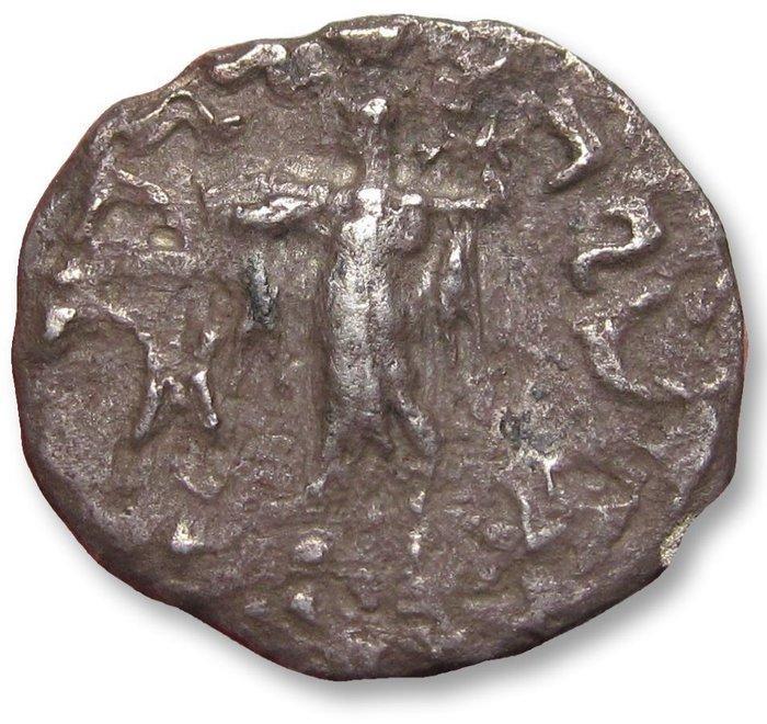 Baktrisch Koninkrijk. Menander I Soter. Drachm circa 155-130, Postzegels en Munten, Munten | Europa | Niet-Euromunten