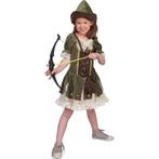 Verkleedkleding -carnaval - Robin Hood - jurk - meisjes -, Verzenden, Nieuw