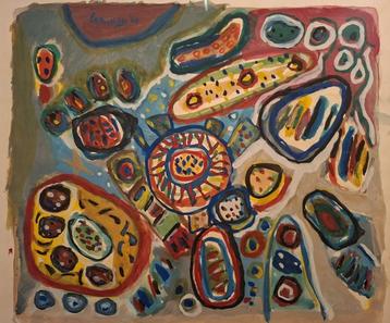Aquarel, Cobra, Zwart, 1964 beschikbaar voor biedingen