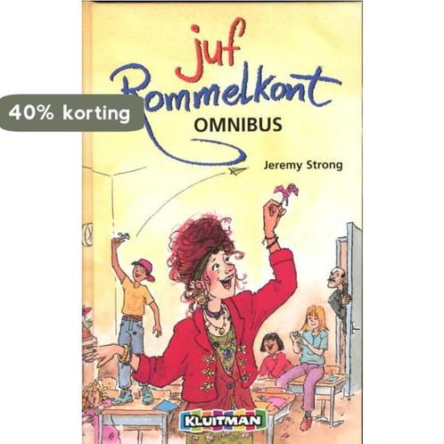 Juf Rommelkont omnibus 9789020695397 Jeremy Strong, Boeken, Kinderboeken | Jeugd | onder 10 jaar, Zo goed als nieuw, Verzenden