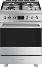 Smeg C6GMXNLK2 gas fornuis roestvrijstaal - 60 cm. breed - o, Witgoed en Apparatuur, Fornuizen, Verzenden, 60 cm of meer, Nieuw
