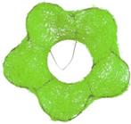 Boekethouder Sisal Bloemvorm Appelgroen 15 cm, Hobby en Vrije tijd, Ophalen of Verzenden, Nieuw