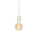 Moderne hanglamp wit zonder kap - Combi 1, Huis en Inrichting, Lampen | Hanglampen, Nieuw, Overige materialen, Modern, 75 cm of meer