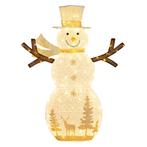 LIVSK Verlichte Sneeuwman Kerstdecoratie - 100 Warmwitte LED, Diversen, Kerst, Verzenden, Nieuw