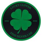 Niue. 2 Dollars 2023 1oz $2 NZD Niue Lucky Clover Black