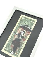 WhyCreationz (XX-XXI) - Banksy Umbrella Girl x Dollar Art