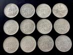 Frankrijk. 5 Francs 1960 Semeuse (12 zilveren munten), Postzegels en Munten, Munten | Europa | Niet-Euromunten