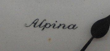Alpina - silver/gold Pocket watch - 1900-1949, Sieraden, Tassen en Uiterlijk, Horloges | Heren