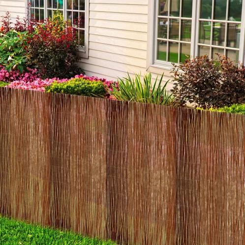 vidaXL Wilgenscherm 160x300 cm, Tuin en Terras, Schuttingen, Nieuw, Hout, Verzenden