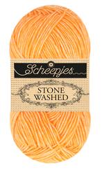 Scheepjes Stone Washed - 842 orange calcite - Katoen Garen, Ophalen of Verzenden, Nieuw