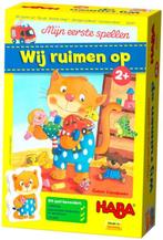 Mijn Eerste Spellen - Wij Ruimen Op! | Haba - Kinderspellen, Hobby en Vrije tijd, Gezelschapsspellen | Bordspellen, Verzenden