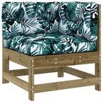 Hoekbank met Kussens - Grenenhout - Topdeal! 40% eraf, Huis en Inrichting, Minder dan 75 cm, Hoekbank, Nieuw, Ophalen of Verzenden
