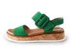 Rieker Sandalen in maat 37 Groen | 10% extra korting, Verzenden, Sandalen of Muiltjes, Zo goed als nieuw, Groen