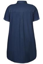ZHENZI blouse Miah lang denimlook Maat:, Kleding | Dames, Blouses en Tunieken, Verzenden, Nieuw, Overige kleuren
