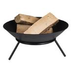 Vuurschaal | Perel | Ø 56 x 26 cm (Zwart), Tuin en Terras, Verzenden, Nieuw