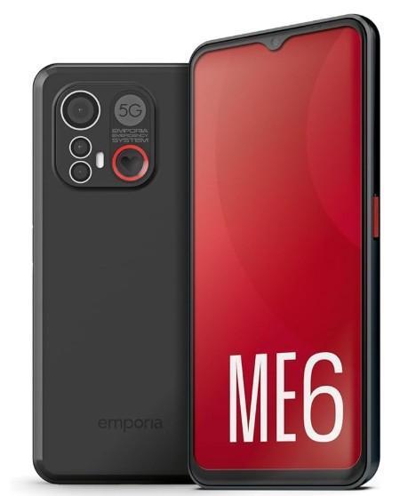 nieuw EMPORIA Smartphone ME6 128 GB Zwart (ME6), Telecommunicatie, Mobiele telefoons | Overige merken, Zonder abonnement, Klassiek of Candybar