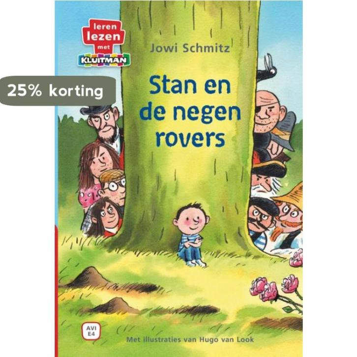 Stan en de negen rovers / Leren lezen met Kluitman, Boeken, Kinderboeken | Jeugd | onder 10 jaar, Zo goed als nieuw, Verzenden