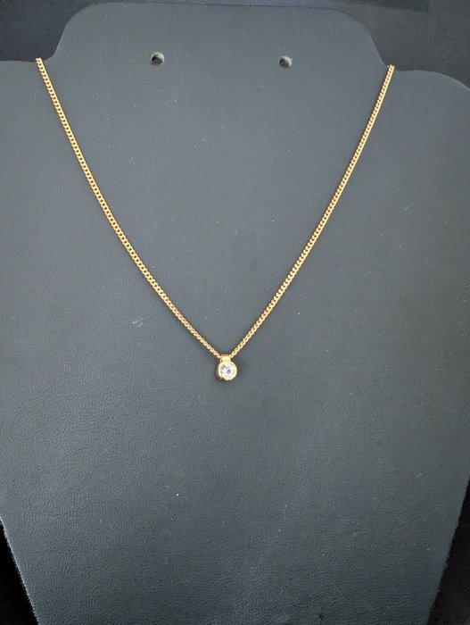 Beeld, Swarovski collier - 0.6 cm - Metaal, Kristal, Antiek en Kunst, Curiosa en Brocante