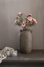 Brynxz hoge smalle vaas met oortjes Brown 34 cm, Huis en Inrichting, Woonaccessoires | Vazen, Ophalen of Verzenden, Nieuw