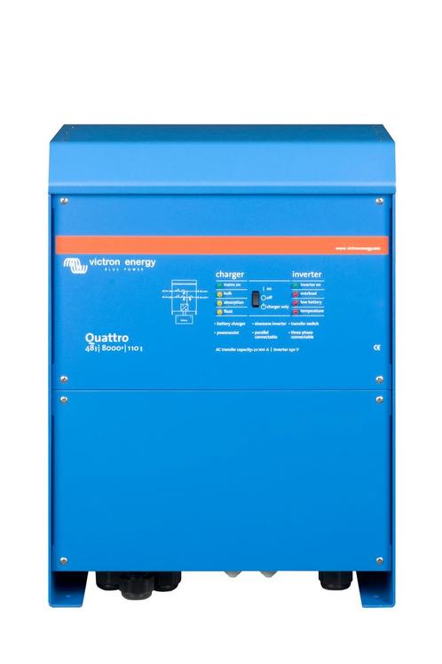 Quattro 48/8000/110-100/100 48V Laadstroom 110A Relais 100-1, Watersport en Boten, Accessoires en Onderhoud, Verzenden