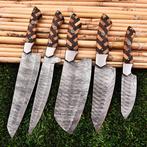 Keukenmes - Chefs knife - Hout, olijfhout en handgemaakt, Antiek en Kunst