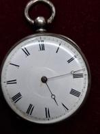 Zakhorloge zilver - leuk klokje - 1900-1949, Sieraden, Tassen en Uiterlijk, Horloges | Heren, Nieuw