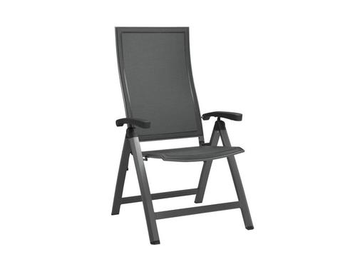 Stern Kari Klappsessel Aluminium - Grafiet/zilvergrijs, Tuin en Terras, Tuinstoelen, Ophalen of Verzenden