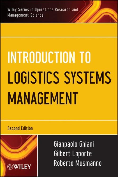 Introduction to Logistics Systems Management, 9781119943389, Boeken, Studieboeken en Cursussen, Zo goed als nieuw, Verzenden