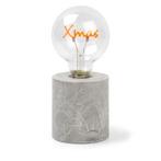 Tafellamp Xmas | Luca Lighting | Ø 8 x 18 cm, Diversen, Kerst, Verzenden, Nieuw