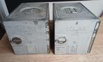 Container - Aluminium - Twee gebruikte KLM airline trolleys