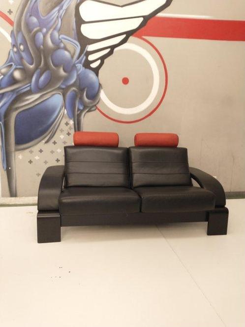 Ake Fribyter - Sofa - Polo - Hout, Leder, Antiek en Kunst, Antiek | Meubels | Stoelen en Banken